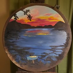 Salvage Candy - Custom metal art cut by Tammy Trem
