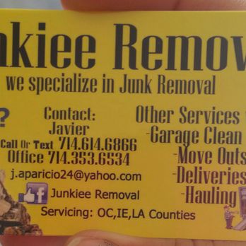 Junkiee Removal - Junk Removal & Hauling Near Me