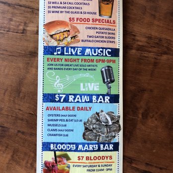 Hurricane Patty's - Happy hour specials - American Near Me - St. Augustine, Florida Hurricane Patty's - Happy hour specials - American Near Me - St. Augustine, Florida