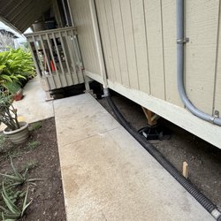 Foundation Support of HI - Side view of Ever Jacks under the house.