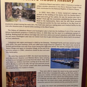 Lakeshore Resort - History - Resorts Near Me - Lakeshore, California Lakeshore Resort - History - Resorts Near Me - Lakeshore, California