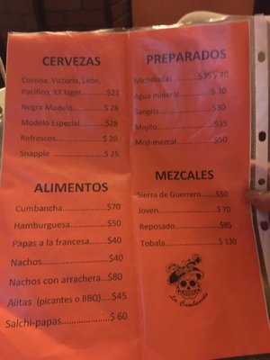 Menu photo 4 La Cumbancha Ciudad de México, DIF Menu photo 4 La Cumbancha Ciudad de México, DIF