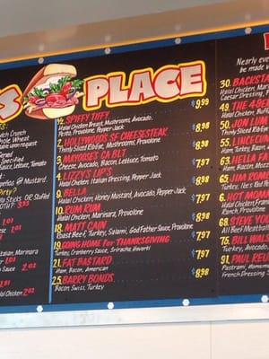 Menu photo 6 Ike's Place San Mateo, CA