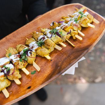 Elisa's Catering - Chicken Skewers as a passed appetizer! - Personal Chefs Near Me - Concord, California