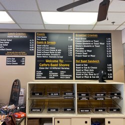Cathy's Bagel Shoppe - Menu
