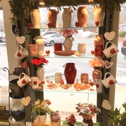 Seagrove Pottery of Cary - Lots of Valentine's Day items