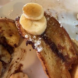 Nutella Stuffed French Toast