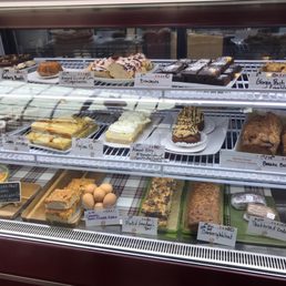 All kind of delectable items, even Almost Elvis  cake with peanut  banana  frosting
