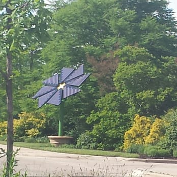 Olbrich Botanical Gardens - In parking lot Solar power flower - Botanical Gardens Near Me - Madison, Wisconsin Olbrich Botanical Gardens - In parking lot Solar power flower - Botanical Gardens Near Me - Madison, Wisconsin