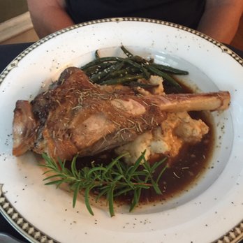 Lafayette Inn & Restaurant - Braised Lamb Hindshank - Bed & Breakfast Near Me - Stanardsville, Virginia Lafayette Inn & Restaurant - Braised Lamb Hindshank - Bed & Breakfast Near Me - Stanardsville, Virginia