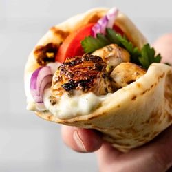It's All Greek To Me Grill - Chicken Souvlaki Pita