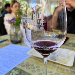 BellaGrace Vineyards - Enjoying a Memorial Day outdoor seating at BellaGrace!