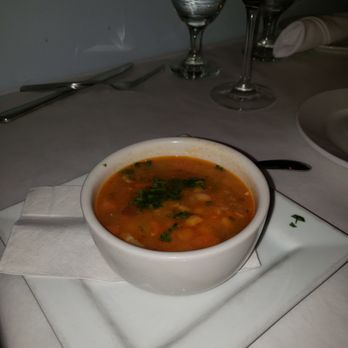 Drew's on Halsted - Ham, Bacon & Navy Bean Soup - American Near Me - Chicago, Illinois Drew's on Halsted - Ham, Bacon & Navy Bean Soup - American Near Me - Chicago, Illinois