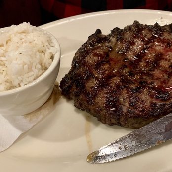Chimney Rock Inn - 16oz ribeye with rice... perfect medium rare with a great char.... - Pizza Near Me - Bound Brook, New Jersey Chimney Rock Inn - 16oz ribeye with rice... perfect medium rare with a great char.... - Pizza Near Me - Bound Brook, New Jersey