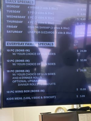 Menu photo 1 Danny's Fried Chicken Niceville, FL