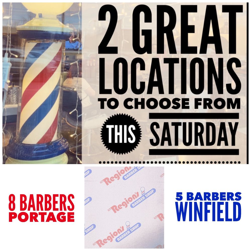 THE REGION’S BARBER SHOP WINFIELD Updated August 2024 Request an
