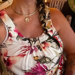 Lahaina Jewelry - GOLD PLUMERIA PENDANT