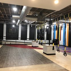 Jamie Scott Fitness - Large main room for personal sessions and TRX takes place