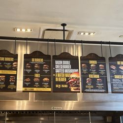 The Burger's Priest - Menu