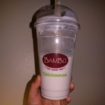 BAMBU - Taro-coconut. I like this better than taro on it's own, light and has a slight sweet. Oops... Drank it before I took the picture. YUMMMM! - Bubble Tea Near Me - Tacoma, Washington