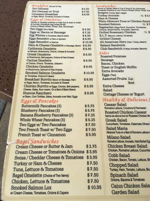Menu photo 6 Cafe Milan Playa Del Rey, CA Menu photo 6 Cafe Milan Playa Del Rey, CA