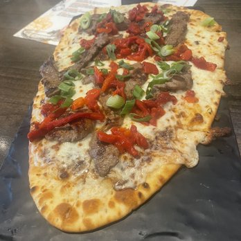The Brass Tap - Prosper - Flatbread....very spicy! - Beer Bar Near Me - Prosper, Texas