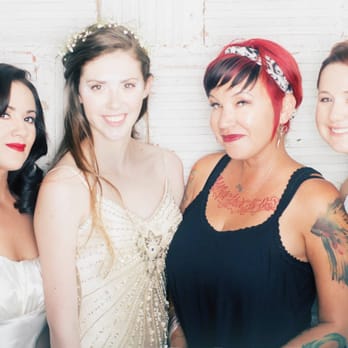 Salon Karma - Julz & her models at wedding hair photo shoot - Hair Salons Near Me - Tulsa, Oklahoma Salon Karma - Julz & her models at wedding hair photo shoot - Hair Salons Near Me - Tulsa, Oklahoma