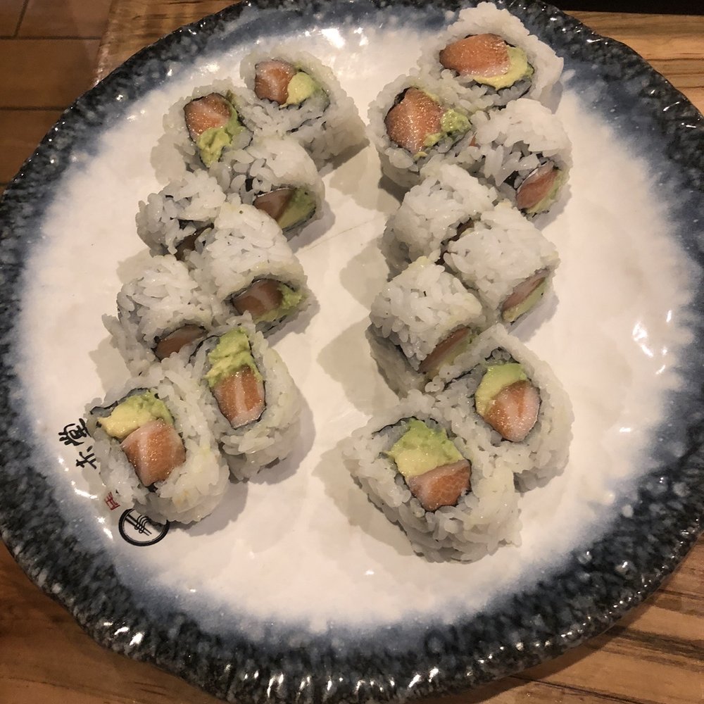 Sushi Hero - Salmon and Avocado Roll - Sushi Bars Near Me - Henderson, Nevada Sushi Hero - Salmon and Avocado Roll - Sushi Bars Near Me - Henderson, Nevada