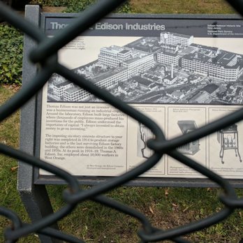 Thomas Edison National Historical Park - Info. Dates back to 1914! - Landmarks & Historical Buildings Near Me - West Orange, New Jersey Thomas Edison National Historical Park - Info. Dates back to 1914! - Landmarks & Historical Buildings Near Me - West Orange, New Jersey