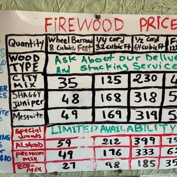 Valley Firewood - Winter prices for pick up - Tree Services Near Me - Chandler, Arizona Valley Firewood - Winter prices for pick up - Tree Services Near Me - Chandler, Arizona