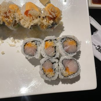 Mr Bin Sushi & Grill - Spicy yellow tail (originally 6 pcs) - Japanese Near Me - Cranford, New Jersey Mr Bin Sushi & Grill - Spicy yellow tail (originally 6 pcs) - Japanese Near Me - Cranford, New Jersey