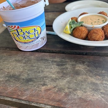 The Back Porch - So glad they got the crab bites back! - Seafood Near Me - Destin, Florida The Back Porch - So glad they got the crab bites back! - Seafood Near Me - Destin, Florida