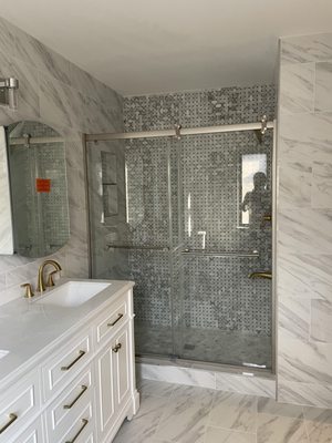 Bathroom remodeling - This bathroom was remodeled this year. We changed the sink, toilet and shower. We painted the wall and replaced the light fixtures. Bathroom remodeling - This bathroom was remodeled this year. We changed the sink, toilet and shower. We painted the wall and replaced the light fixtures.