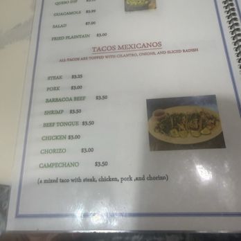 La Guadalupe Barr & Grill - Menu - Barbeque Near Me - Ridgeland, Mississippi