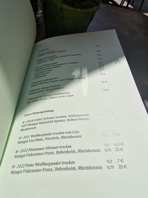Menu photo 1 Zum grünen Kakadu Mainz, RP