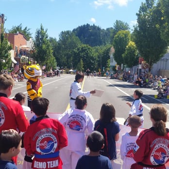 World Champion Taekwondo - Parade Fun troutdale parade - Taekwondo Near Me - Gresham, Oregon