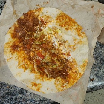Taco Bell - Almost ZERO cheese and very little lettuce and tomato. - Fast Food Near Me - Trinidad, Colorado Taco Bell - Almost ZERO cheese and very little lettuce and tomato. - Fast Food Near Me - Trinidad, Colorado