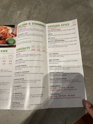 Menu photo 4 Famulari's Pizzaria Charleston, SC