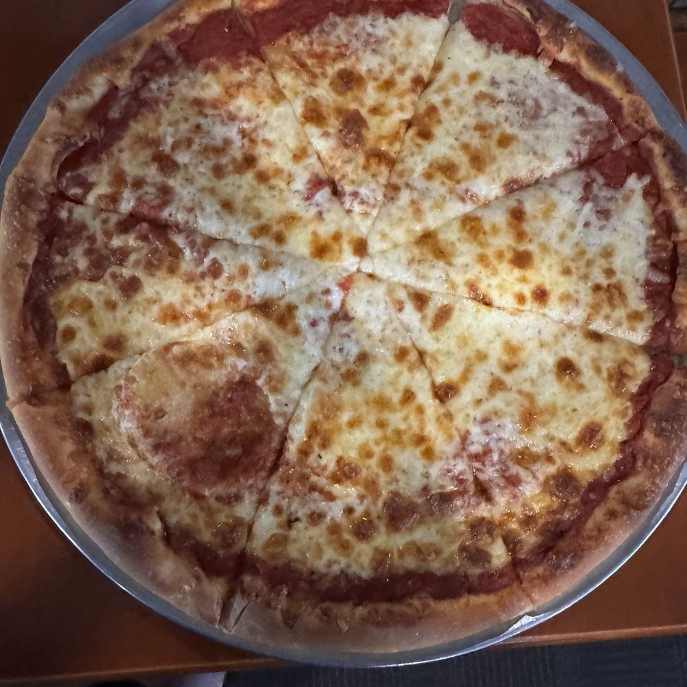 Cheese and sauce pizza Cheese and sauce pizza