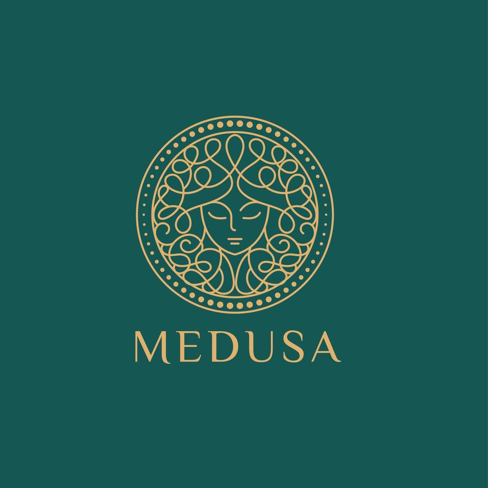 Medusa Hair Salon Logo
