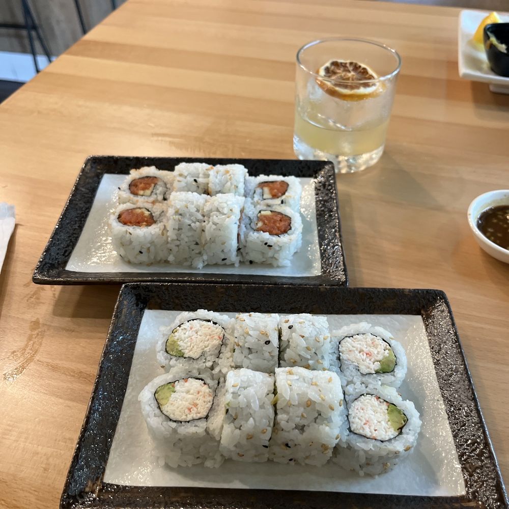 Namikaze - California and spicy avocado rolls - Sushi Bars Near Me - Fresno, California Namikaze - California and spicy avocado rolls - Sushi Bars Near Me - Fresno, California