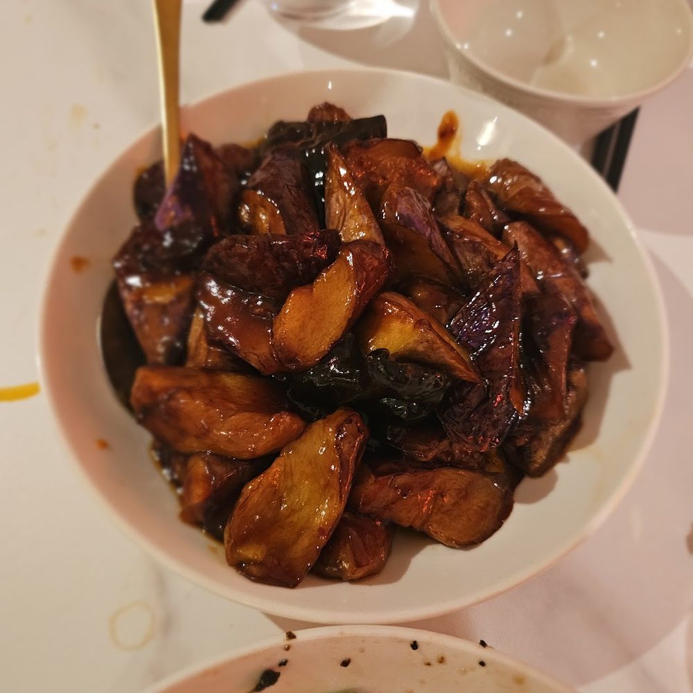 For U - Eggplant in Garlic Sauce. $16. Very solid - Dim Sum Near Me - New York, New York