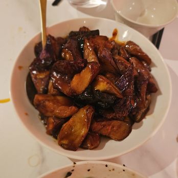 For U - Eggplant in Garlic Sauce. $16. Very solid - Dim Sum Near Me - New York, New York
