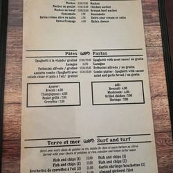Lachapelle - Menu - July/25