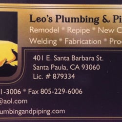 Leo’s Plumbing & Piping, Inc.