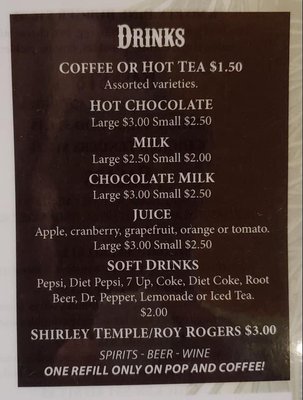 Menu photo 1 Knotty Pine Restaurant and Lounge Republic, WA Menu photo 1 Knotty Pine Restaurant and Lounge Republic, WA