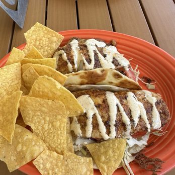 Black Bear Burritos - Fish tacos  Not great - Mexican Near Me - Morgantown, West Virginia