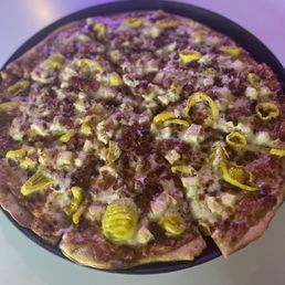 Chicken Bacon Ranch Pizza