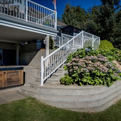 House2home Landscaping - Retaining Wall and Stairs