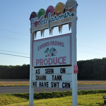 The Frozen Farmer - a sign for the store - Ice Cream & Frozen Yogurt Near Me - Bridgeville, Delaware The Frozen Farmer - a sign for the store - Ice Cream & Frozen Yogurt Near Me - Bridgeville, Delaware
